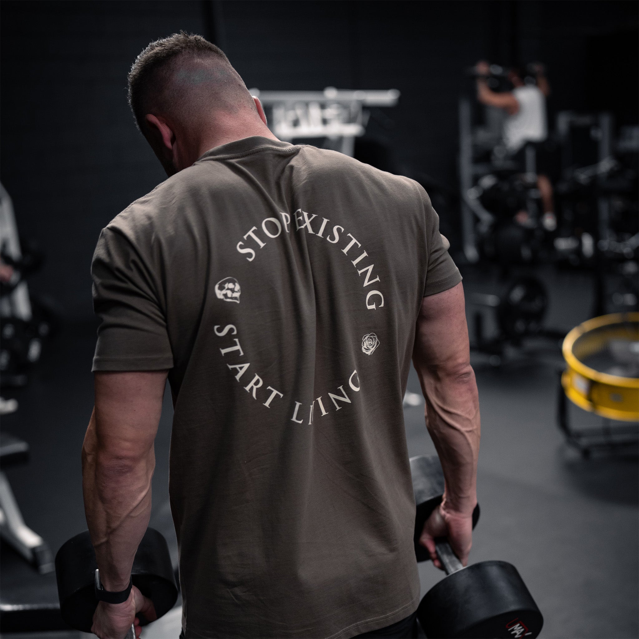 Stop Existing Start Living Tee