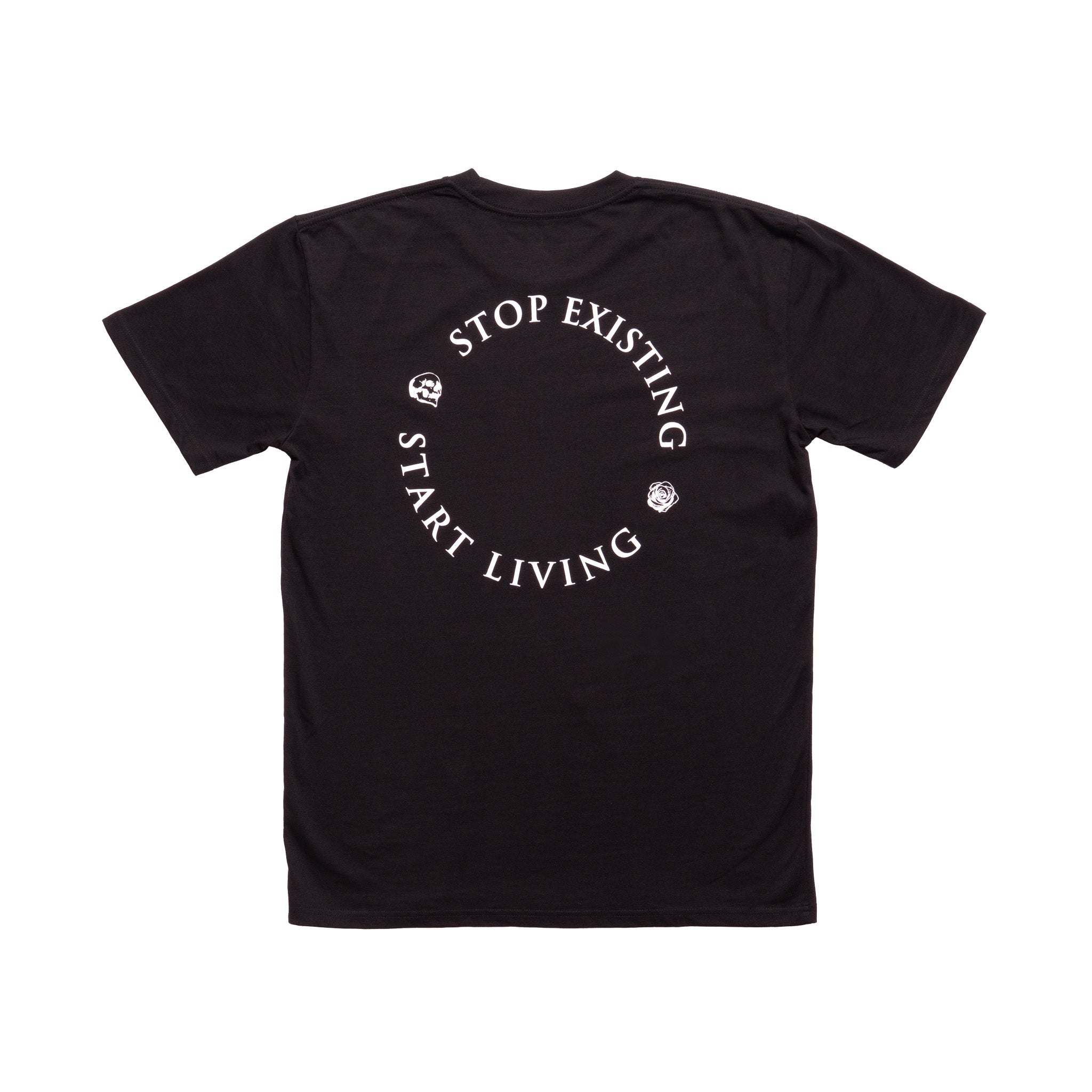 Stop Existing Start Living Tee