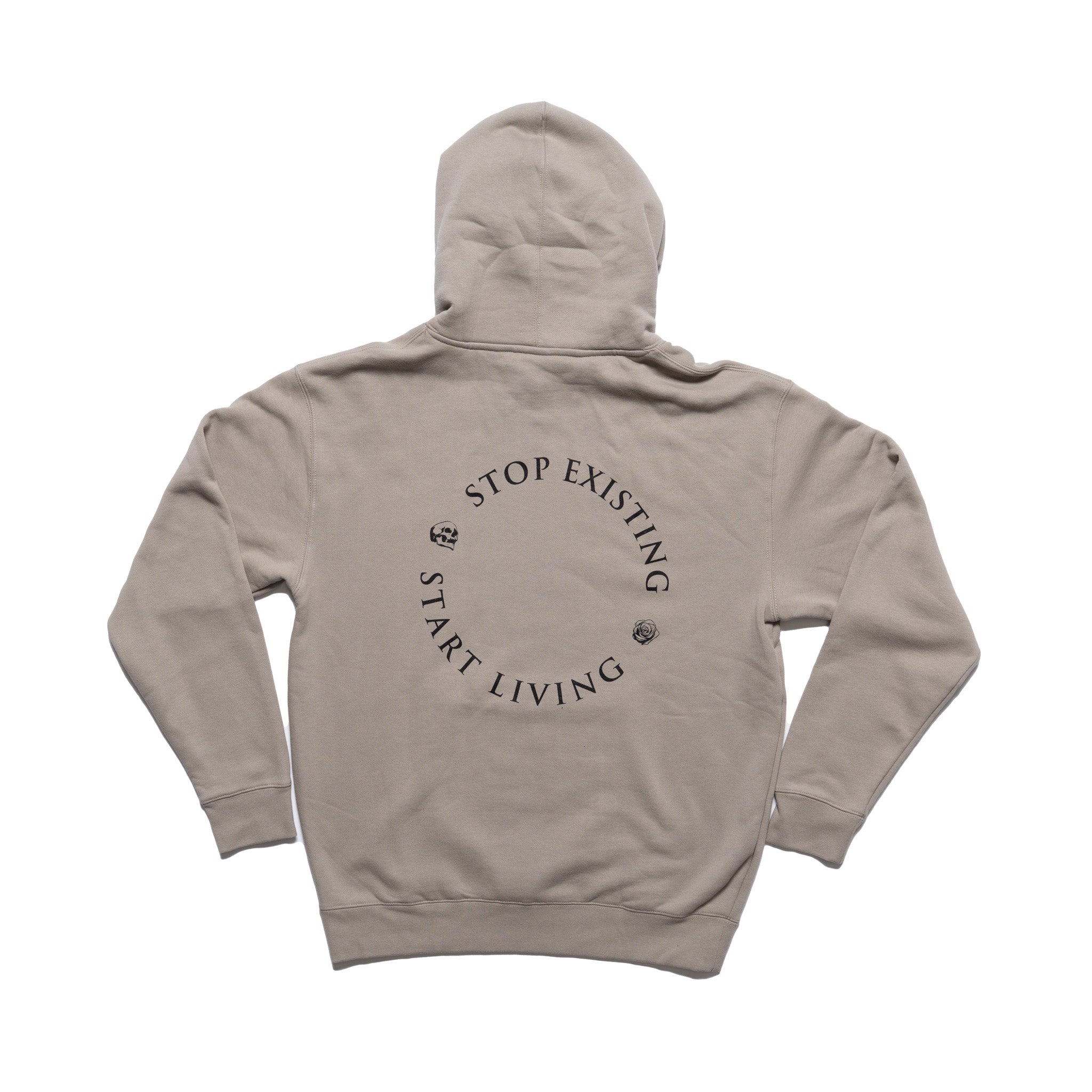 Stop Existing Start Living Hoodie