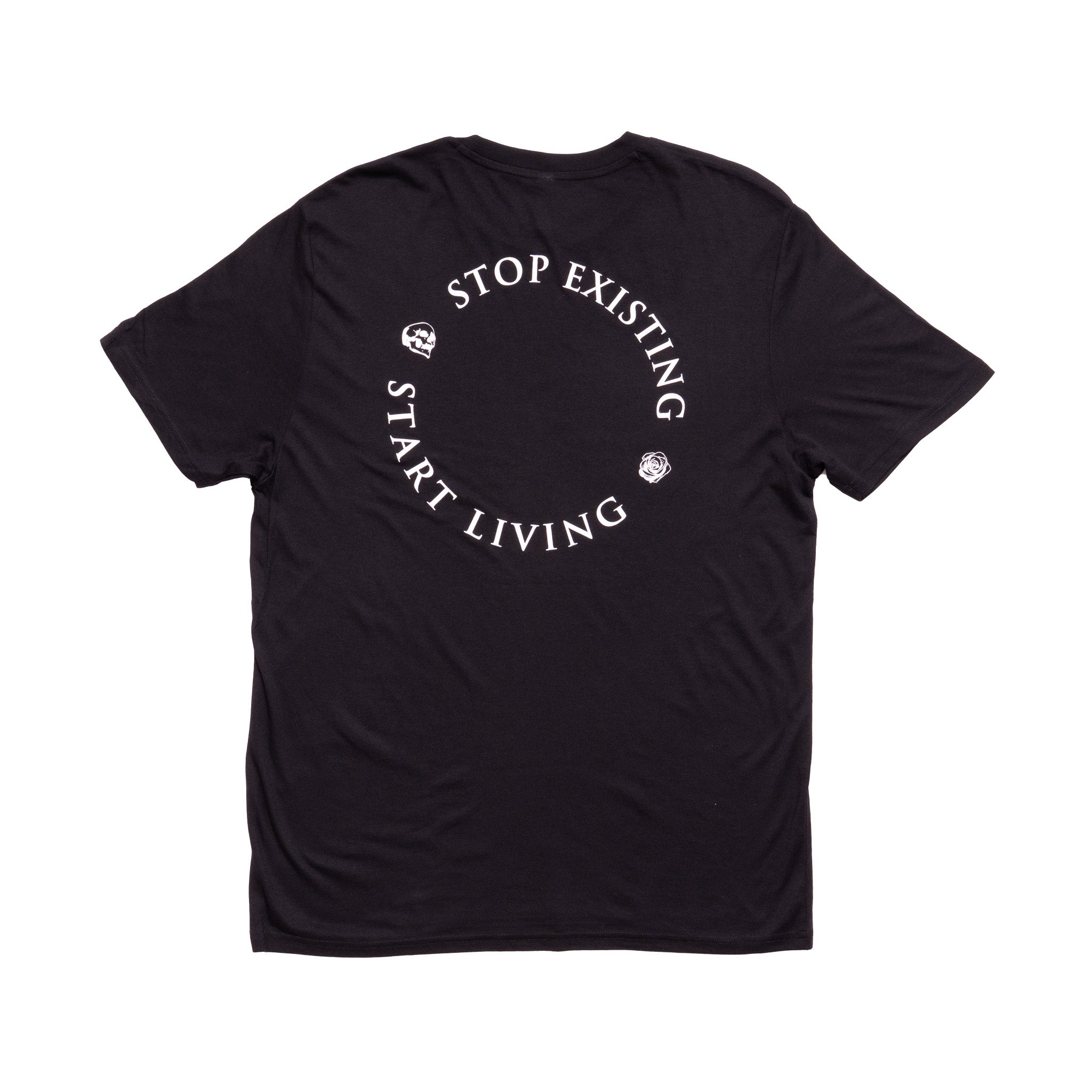 Stop Existing Start Living Lightweight Tee