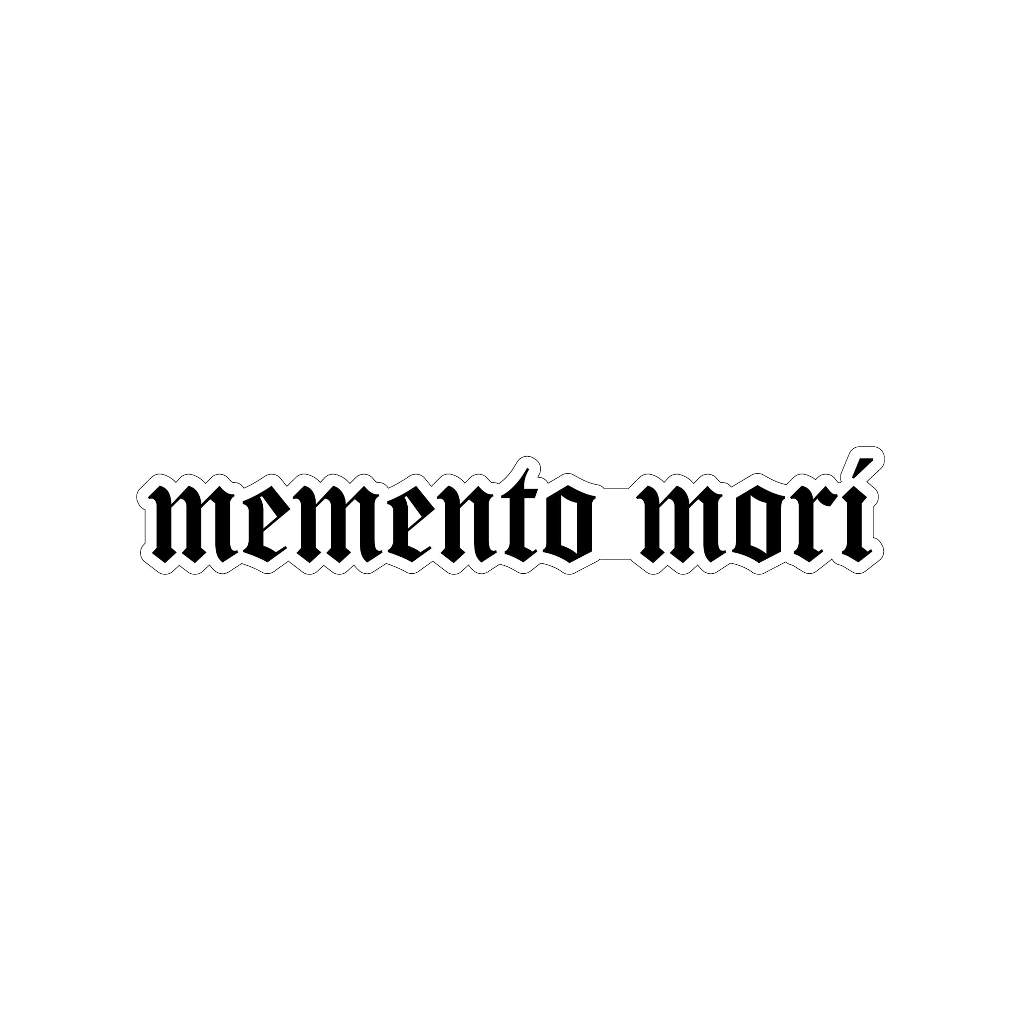 Memento Mori Sticker