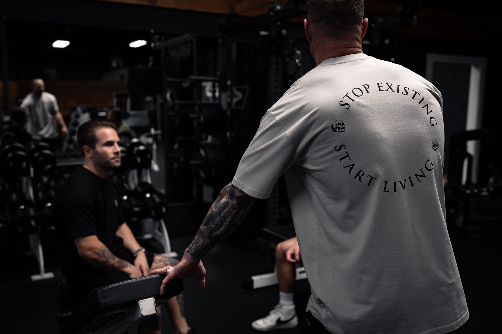Stop Existing Start Living Tee
