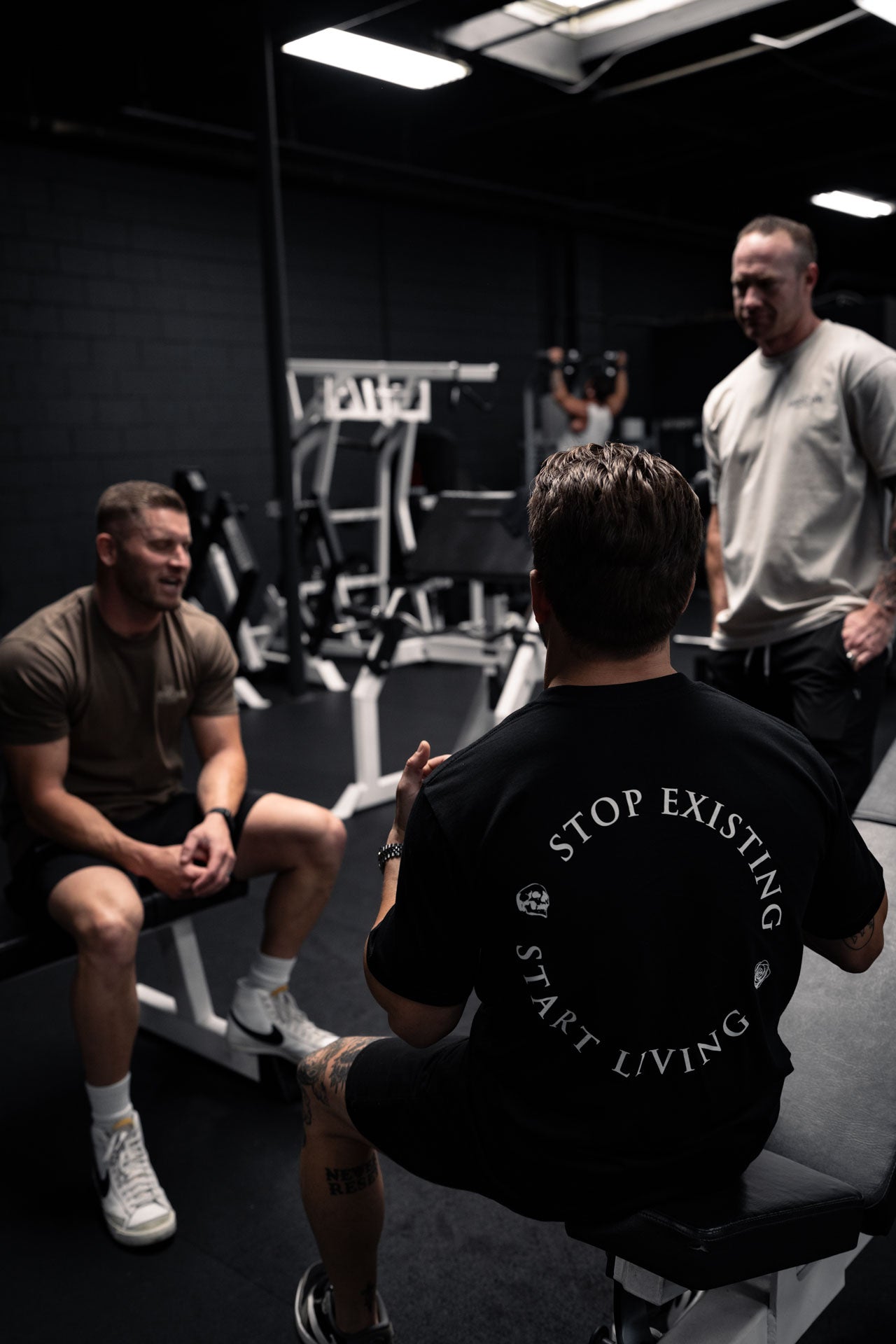 Stop Existing Start Living Tee