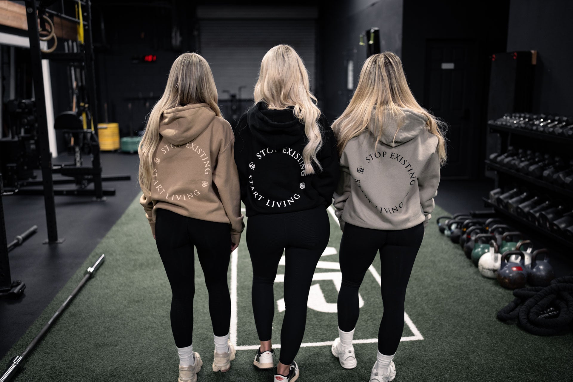 Stop Existing Start Living Hoodie