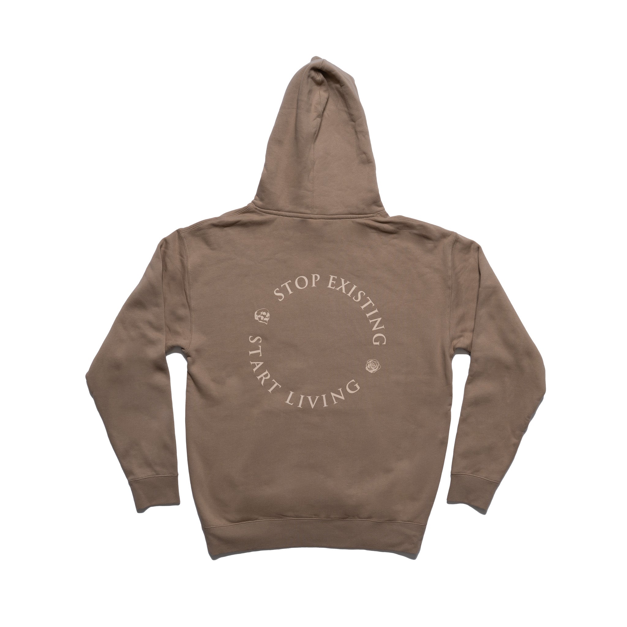 Stop Existing Start Living Hoodie