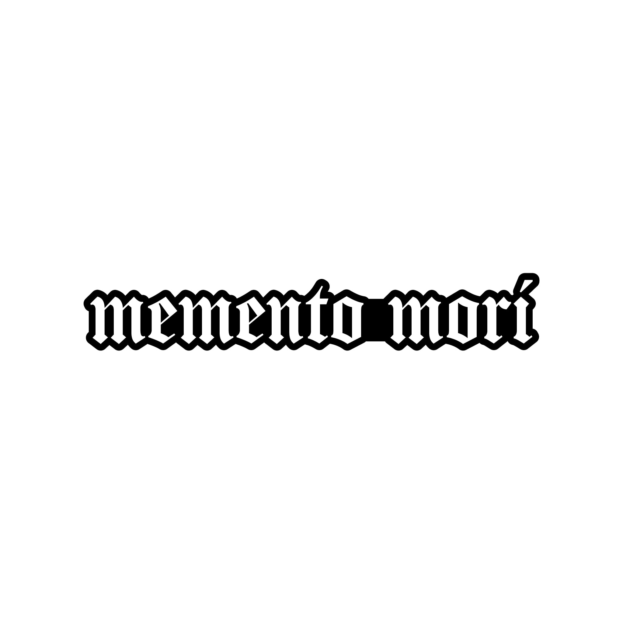 Memento Mori Sticker